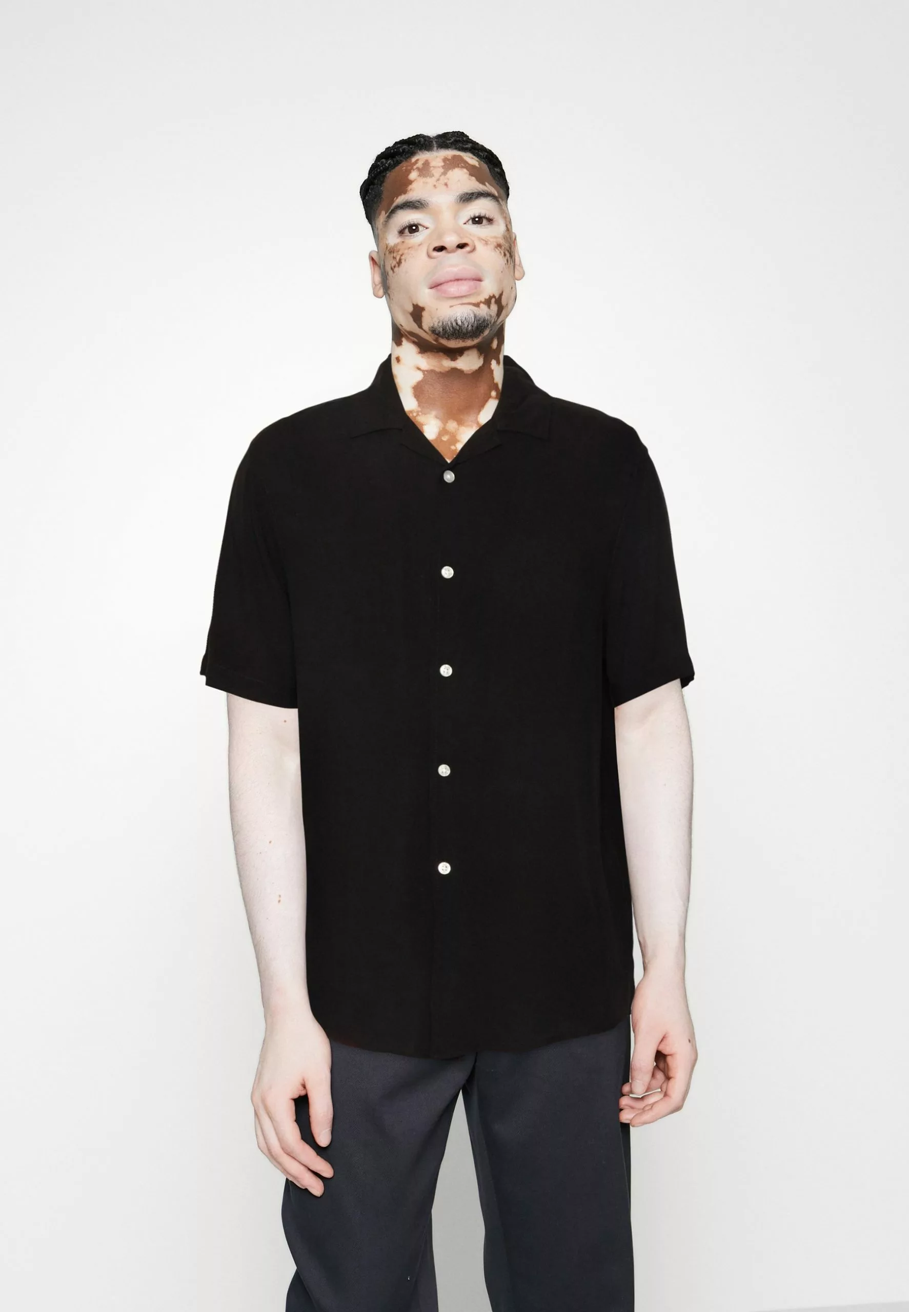 Pier One 3 Pack - Shirt - Beige/Black/White 4 Pier One 3 Pack - Shirt - Beige/Black/White - Image 4