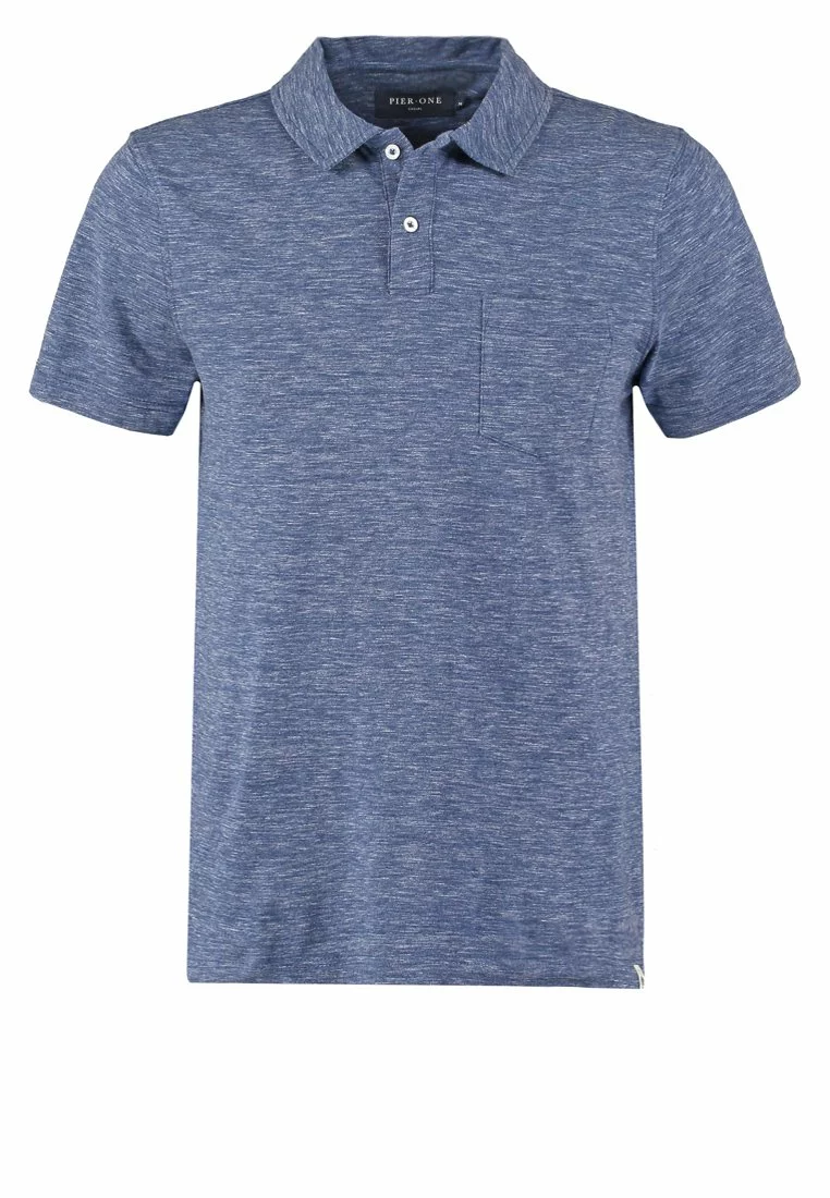 Pier One Polo Shirt - Blue Melange 5 Pier One Polo Shirt - Blue Melange - Image 5