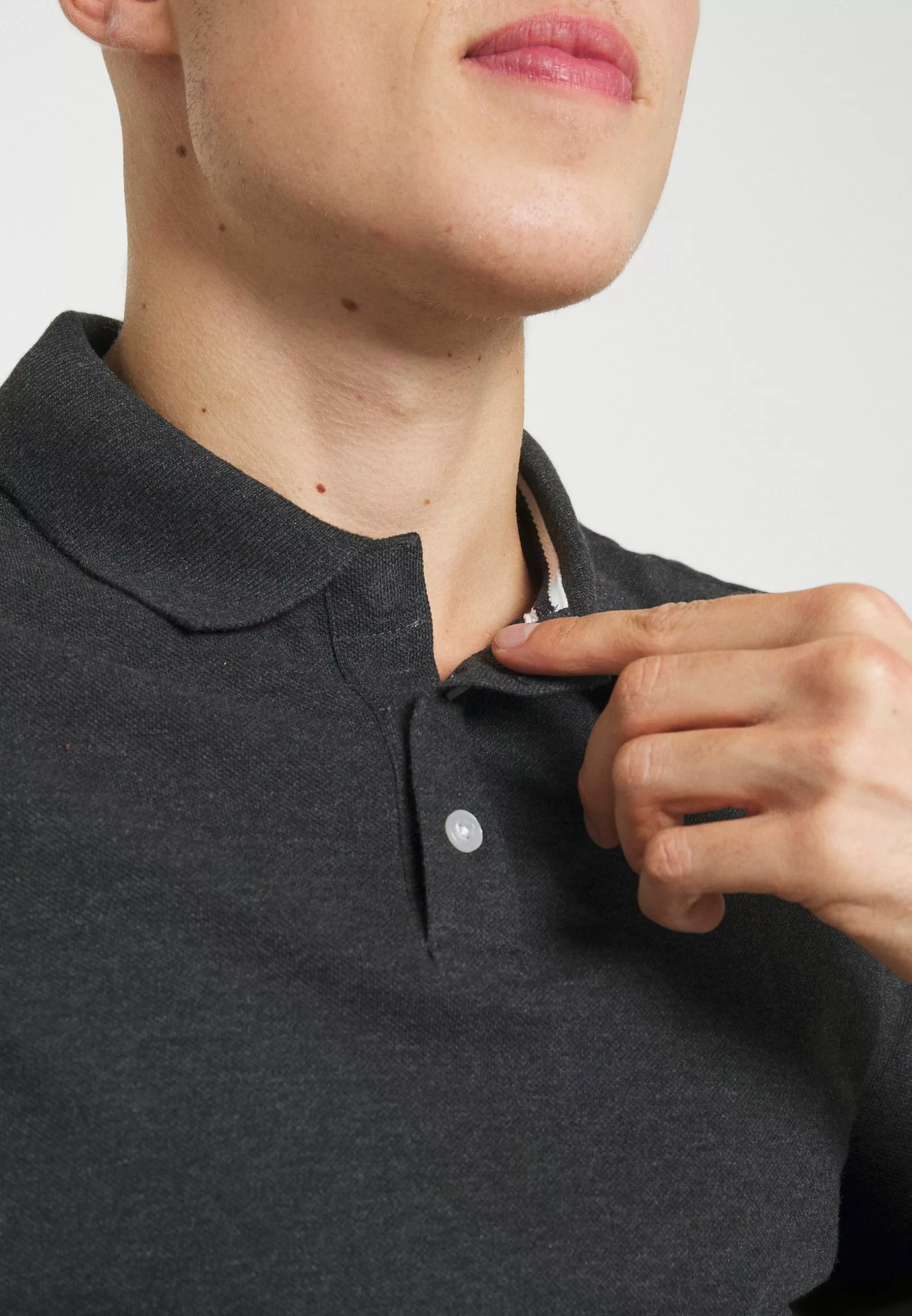 Pier One Polo Shirt - Dark Grey 7 Pier One Polo Shirt - Dark Grey - Image 7