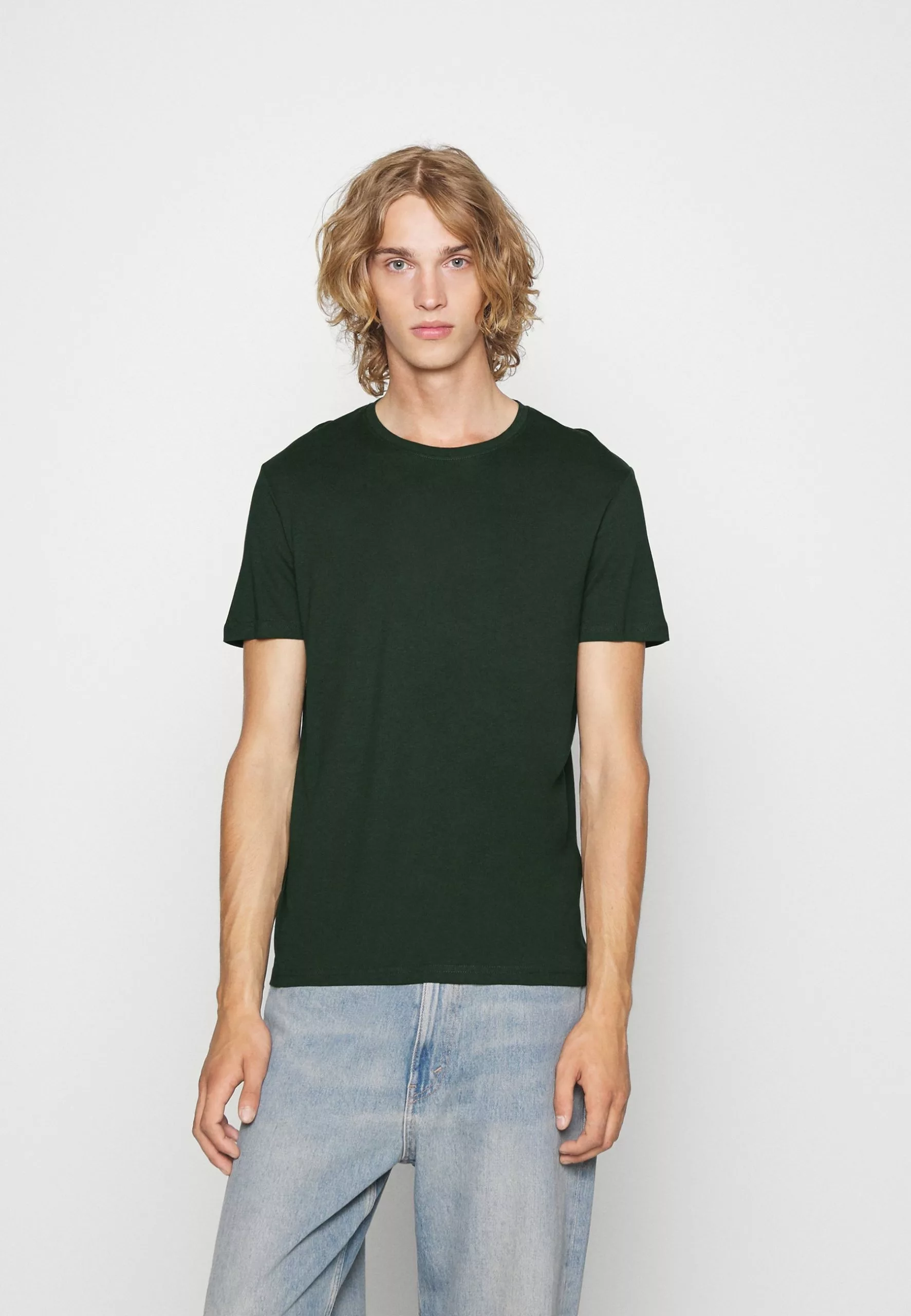 Pier One 5 Pack - Basic T-Shirt - Bordeaux/Light Grey/Brown 4 Pier One 5 Pack - Basic T-Shirt - Bordeaux/Light Grey/Brown - Image 4