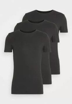 Pier One 3 Pack Muscle Fit- Basic T-Shirt - Black 8 Pier One 3 Pack Muscle Fit- Basic T-Shirt - Black -Pier One Shop ae0e343dfa2647b68dad7cd6f5e6671e
