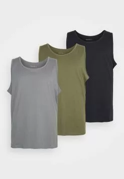 Pier One 3 Pack- Top - Black/Grey/Khaki 14 Pier One 3 Pack- Top - Black/Grey/Khaki -Pier One Shop ae4213f1ac454df194eeab2b43abcae7