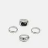 Pier One 4 Pack - Ring - Silver-Coloured