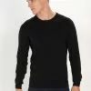 Pier One Basic Crewneck - Jumper - Black