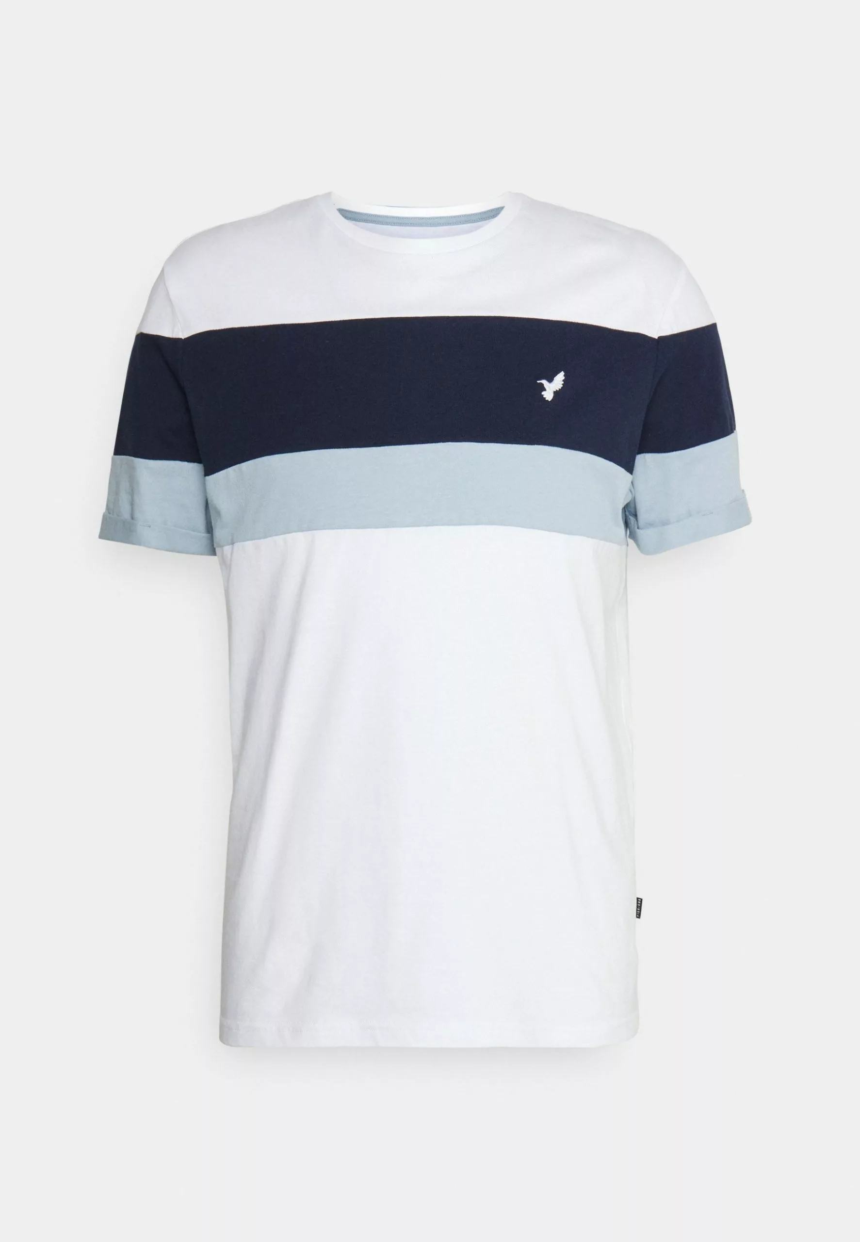 Pier One Print T-Shirt - White/Blue 5 Pier One Print T-Shirt - White/Blue - Image 5