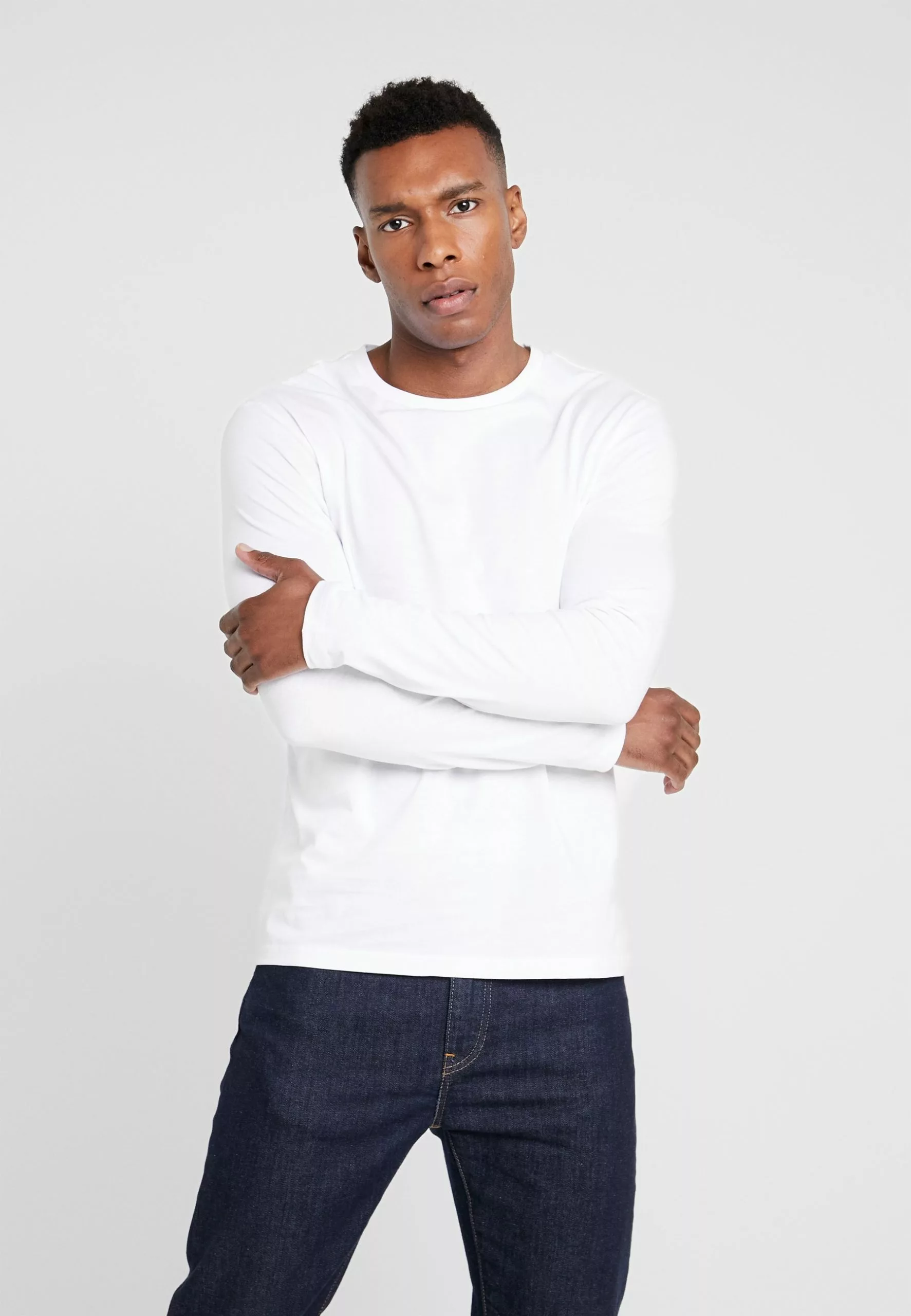 Pier One 2 Pack - Long Sleeved Top - White 3 Pier One 2 Pack - Long Sleeved Top - White - Image 3