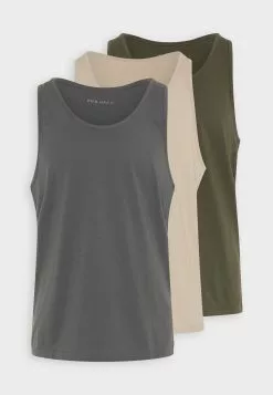 Pier One 3 Pack - Top - Olive/Off-White/Stone 13 Pier One 3 Pack - Top - Olive/Off-White/Stone -Pier One Shop b8085e069c094837abcd91f51752de0e