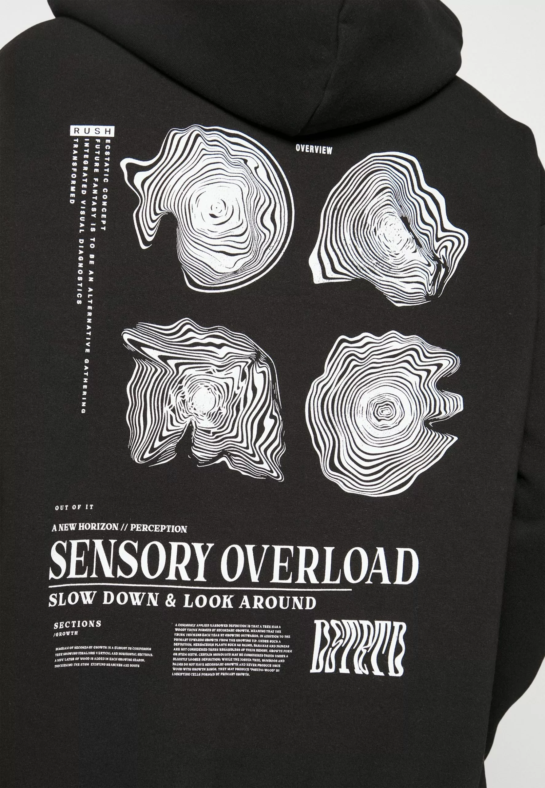 Pier One Wood Hoodie - Hoodie - Black 6 Pier One Wood Hoodie - Hoodie - Black - Image 6