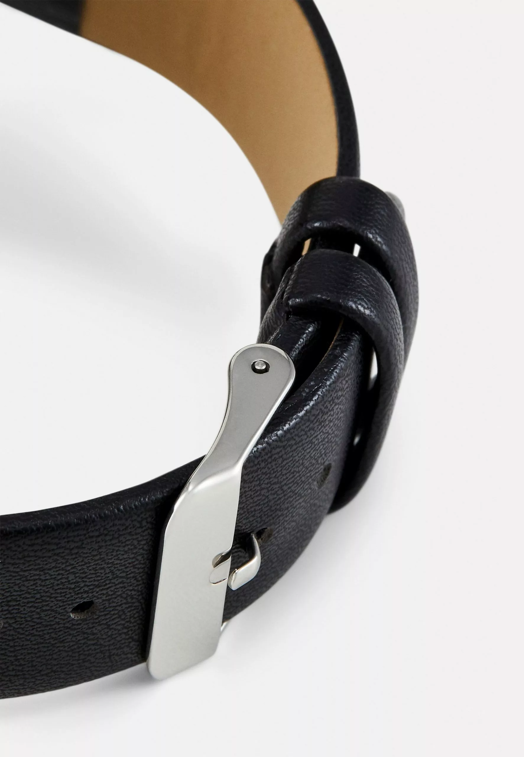 Pier One Watch - Black/Silver-Coloured 3 Pier One Watch - Black/Silver-Coloured - Image 3