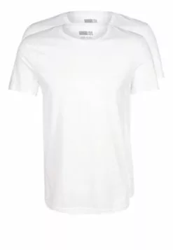 Pier One 2 Pack - Basic T-Shirt - White