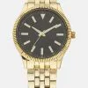 Pier One Unisex - Watch - Gold-Coloured/Black