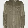 Pier One Corduroy Overshirt - Shirt - Khaki