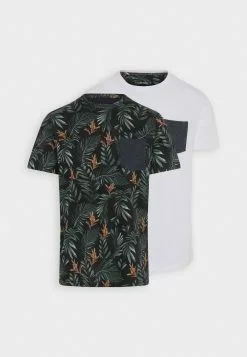 Pier One 2 Pack - Print T-Shirt - White/Multi-Coloured 11 Pier One 2 Pack - Print T-Shirt - White/Multi-Coloured -Pier One Shop c1a418d383a743a8bbcc8fe1e02693fc