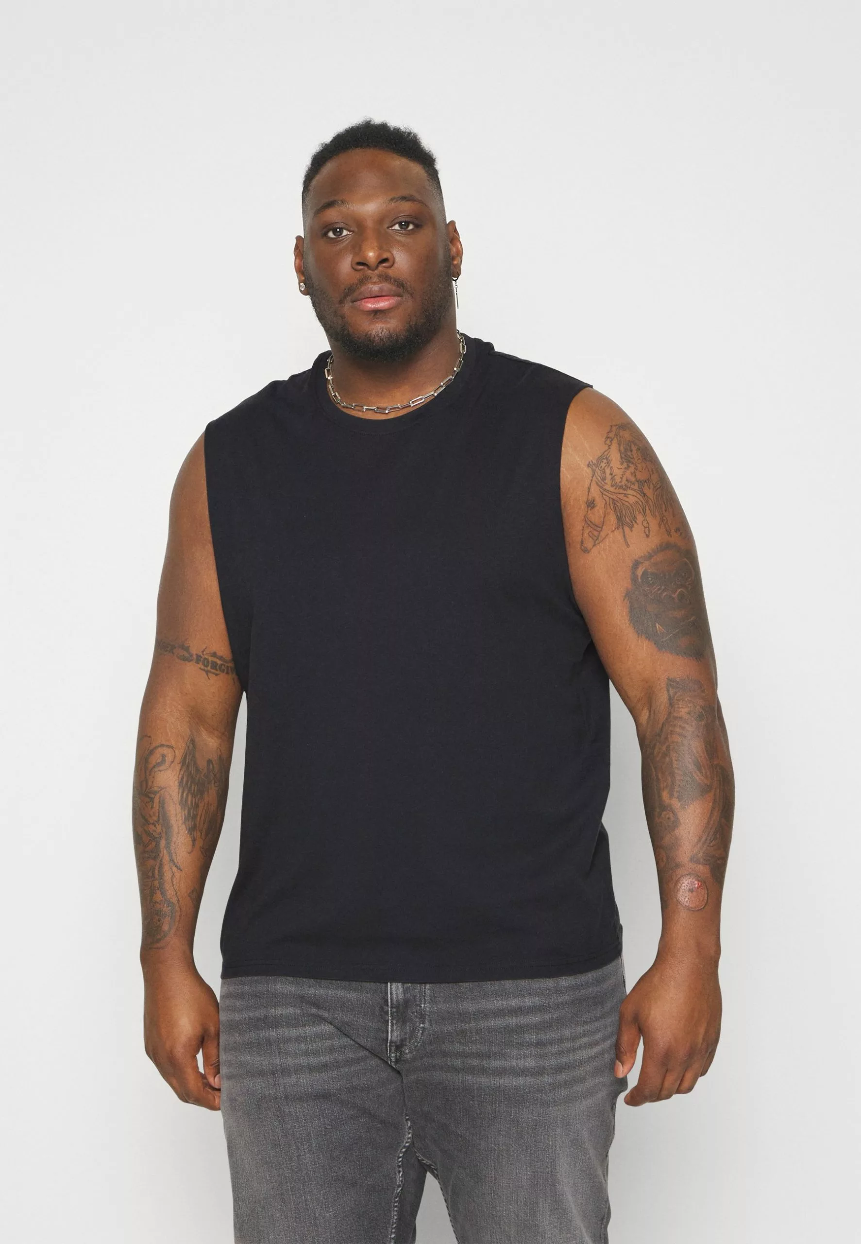 Pier One 2 Pack- Top - Black/Bordeaux 4 Pier One 2 Pack- Top - Black/Bordeaux - Image 4