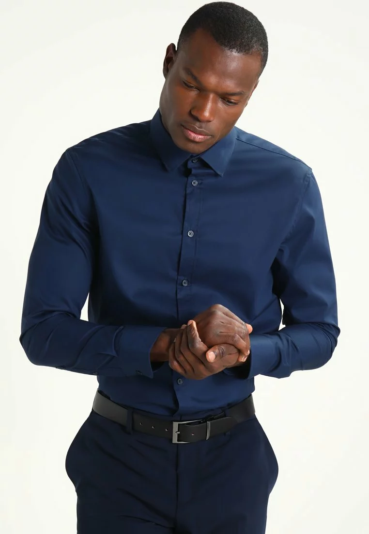 Pier One Shirt - Dark Blue 1 Pier One Shirt - Dark Blue