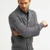 Pier One Cardigan - Dark Grey Melange
