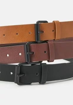Pier One 3 Pack Unisex - Belt - Black/Brown/Cognac 7 Pier One 3 Pack Unisex - Belt - Black/Brown/Cognac -Pier One Shop c51602dbb07442f1950726d800e6e752