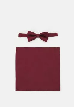 Pier One Set - Pocket Square - Bordeaux