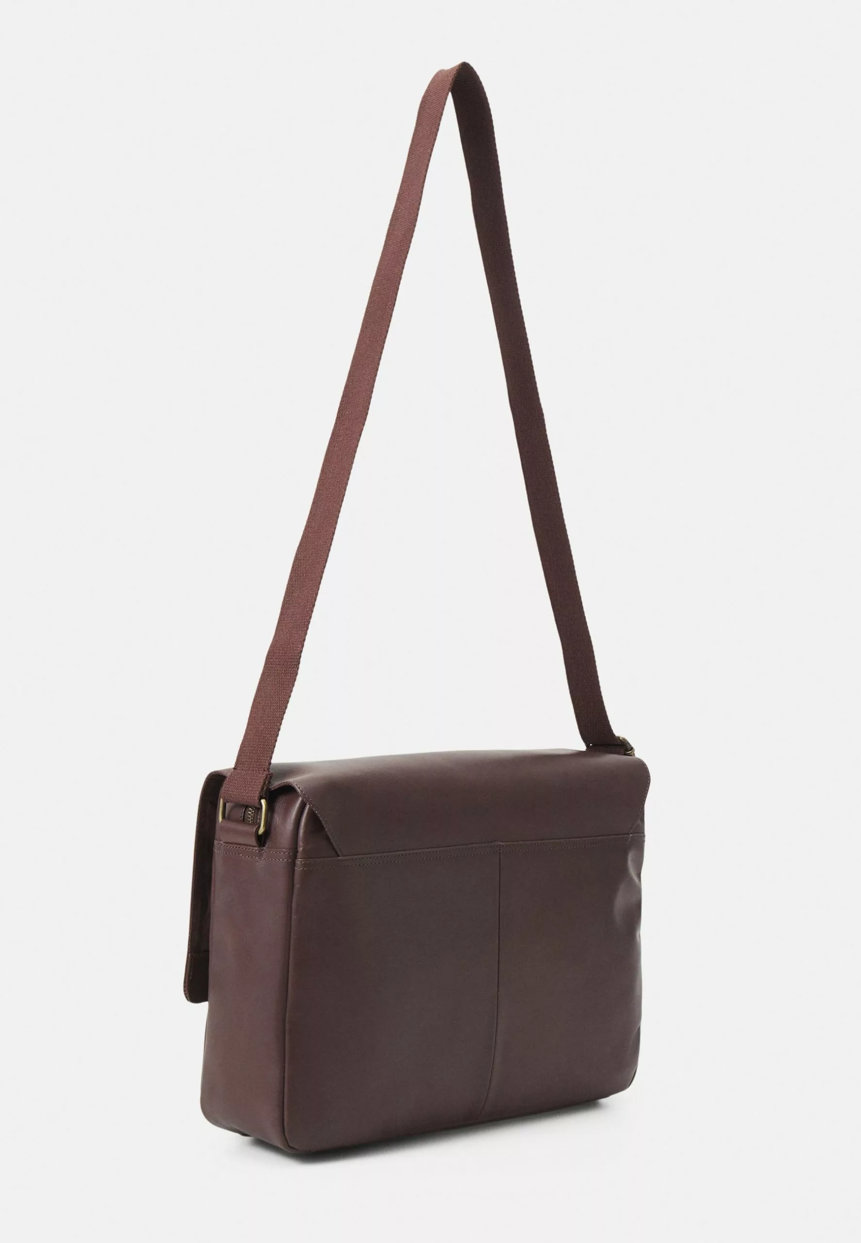 Pier One Leather Unisex - Laptop Bag - Brown 2 Pier One Leather Unisex - Laptop Bag - Brown - Image 2