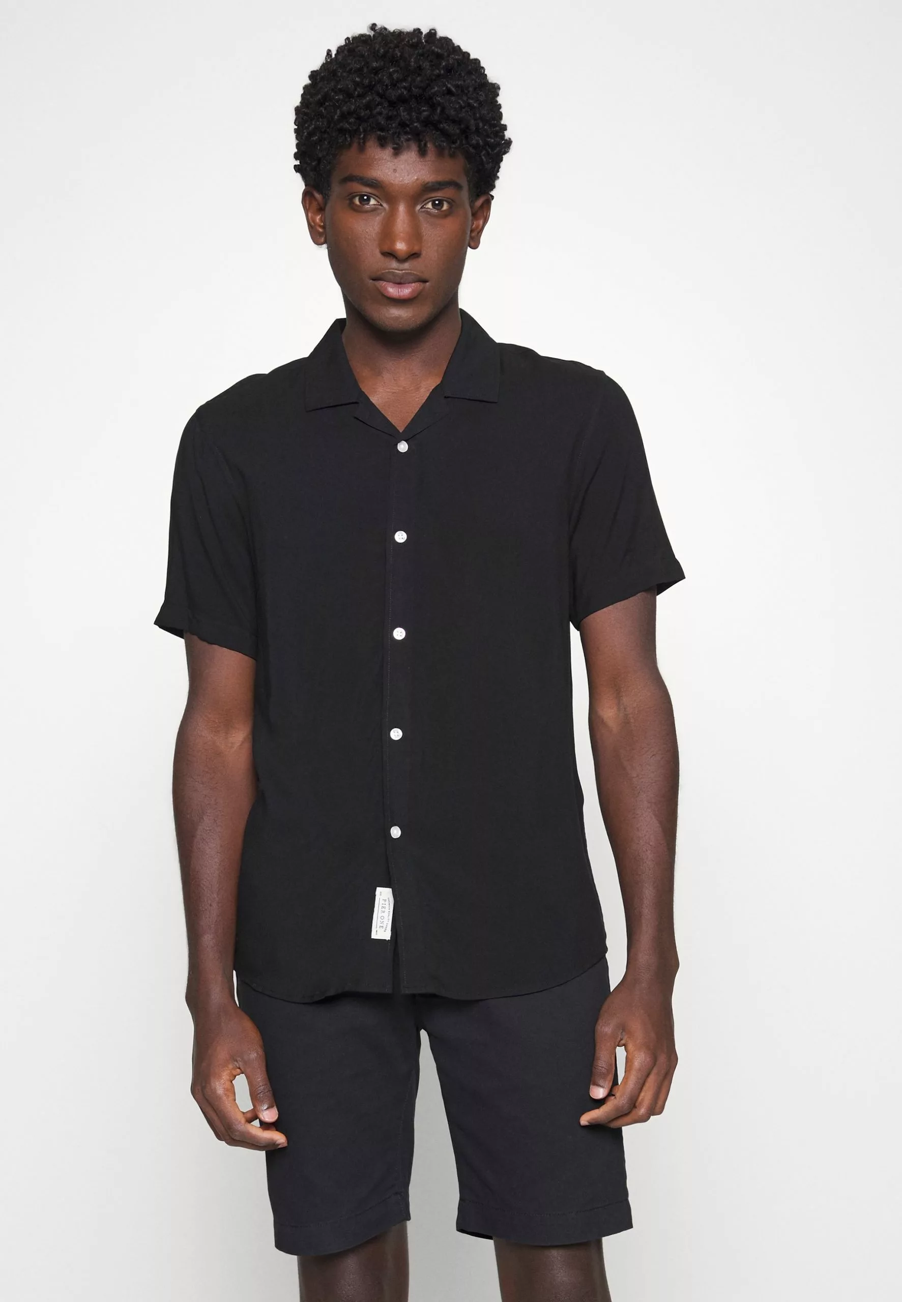 Pier One 2 Pack - Shirt - Black/White 6 Pier One 2 Pack - Shirt - Black/White - Image 6