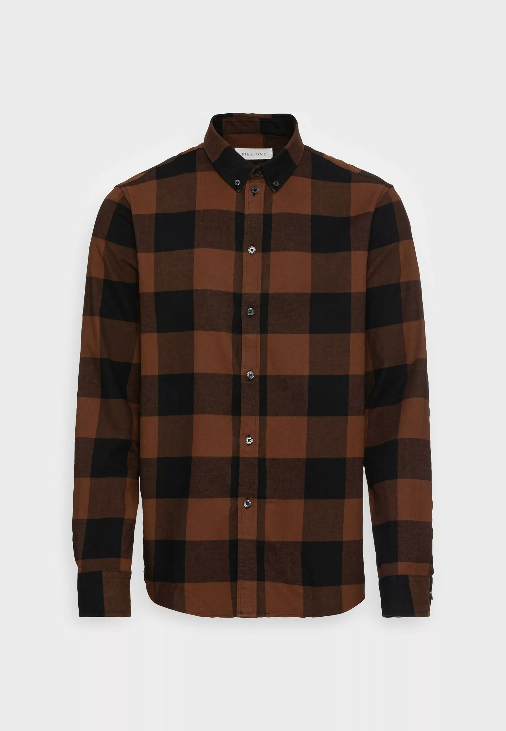 Pier One Shirt - Black/Brown 1 Pier One Shirt - Black/Brown
