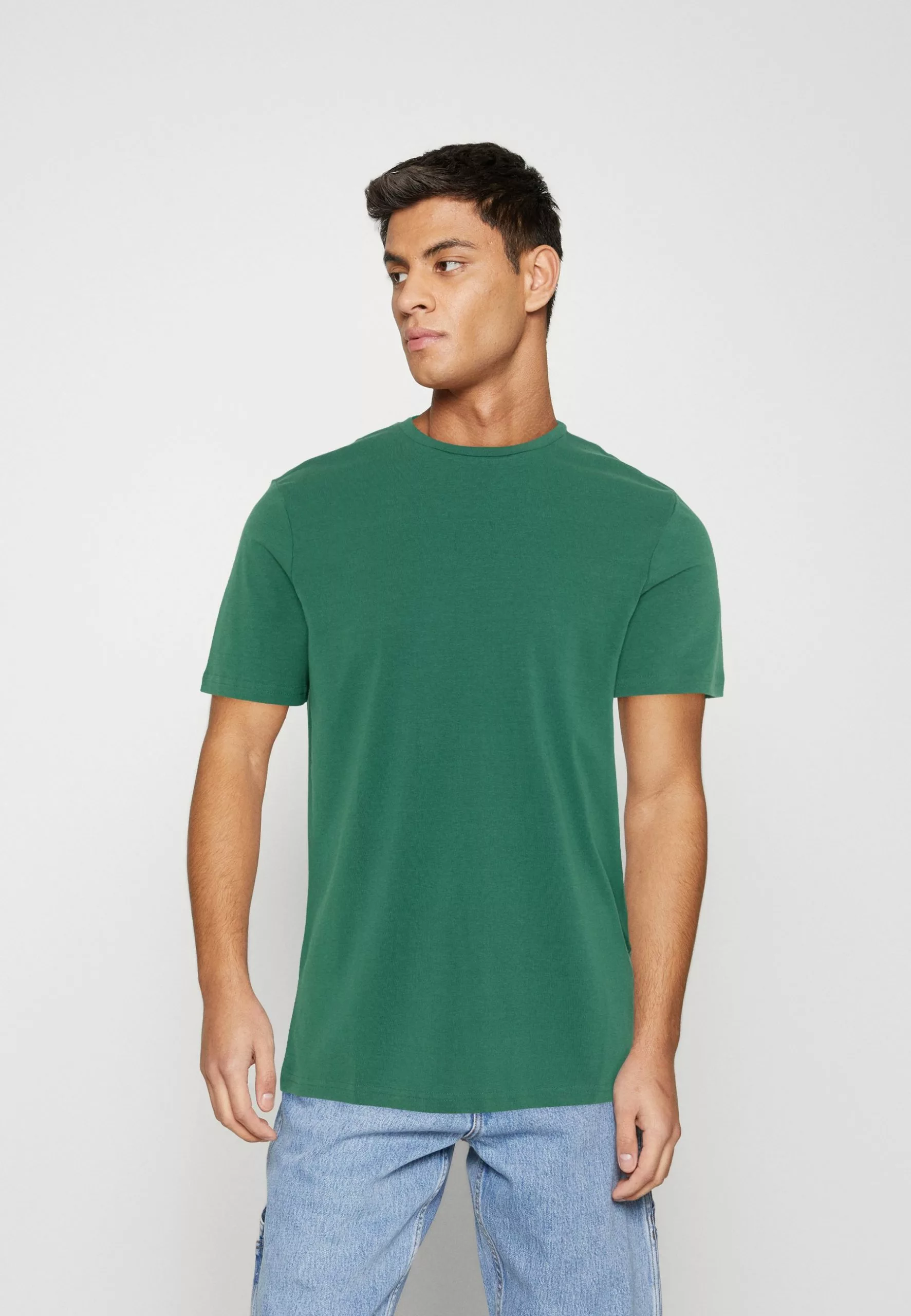 Pier One 7 Pack - Basic T-Shirt - Blue/Mottled Bordeaux/White 2 Pier One 7 Pack - Basic T-Shirt - Blue/Mottled Bordeaux/White - Image 2