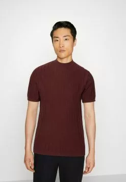 Pier One Print T-Shirt - Brown