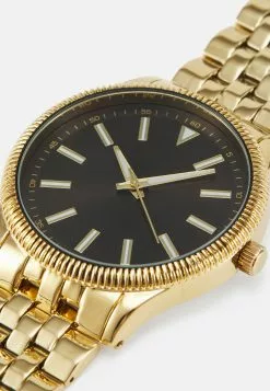 Pier One Unisex - Watch - Gold-Coloured/Black 7 Pier One Unisex - Watch - Gold-Coloured/Black -Pier One Shop d23f42f1687c44a89d16d89ec7b4a231
