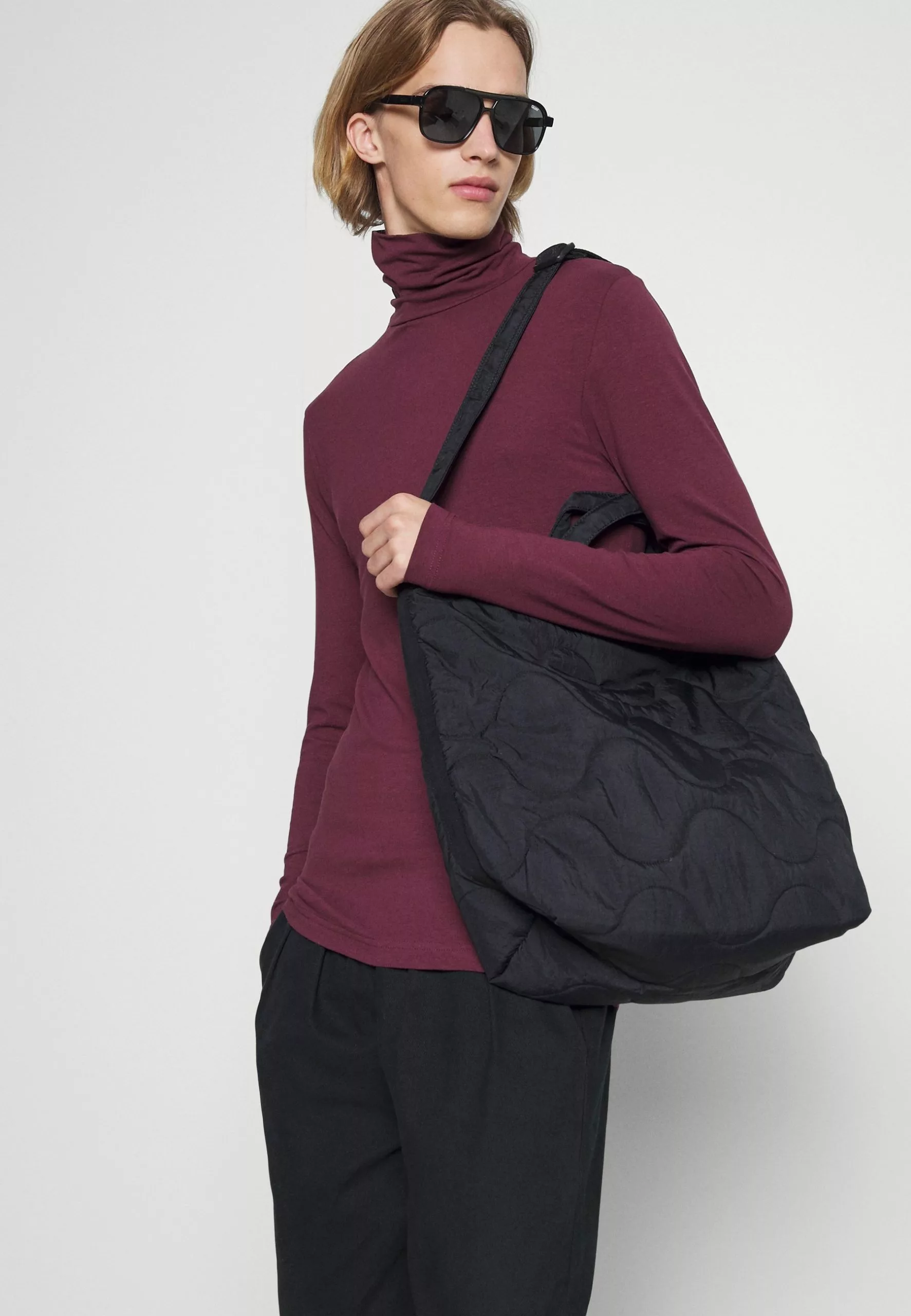 Pier One 2 Pack - Long Sleeved Top - Bordeaux/Dark Blue 5 Pier One 2 Pack - Long Sleeved Top - Bordeaux/Dark Blue - Image 5