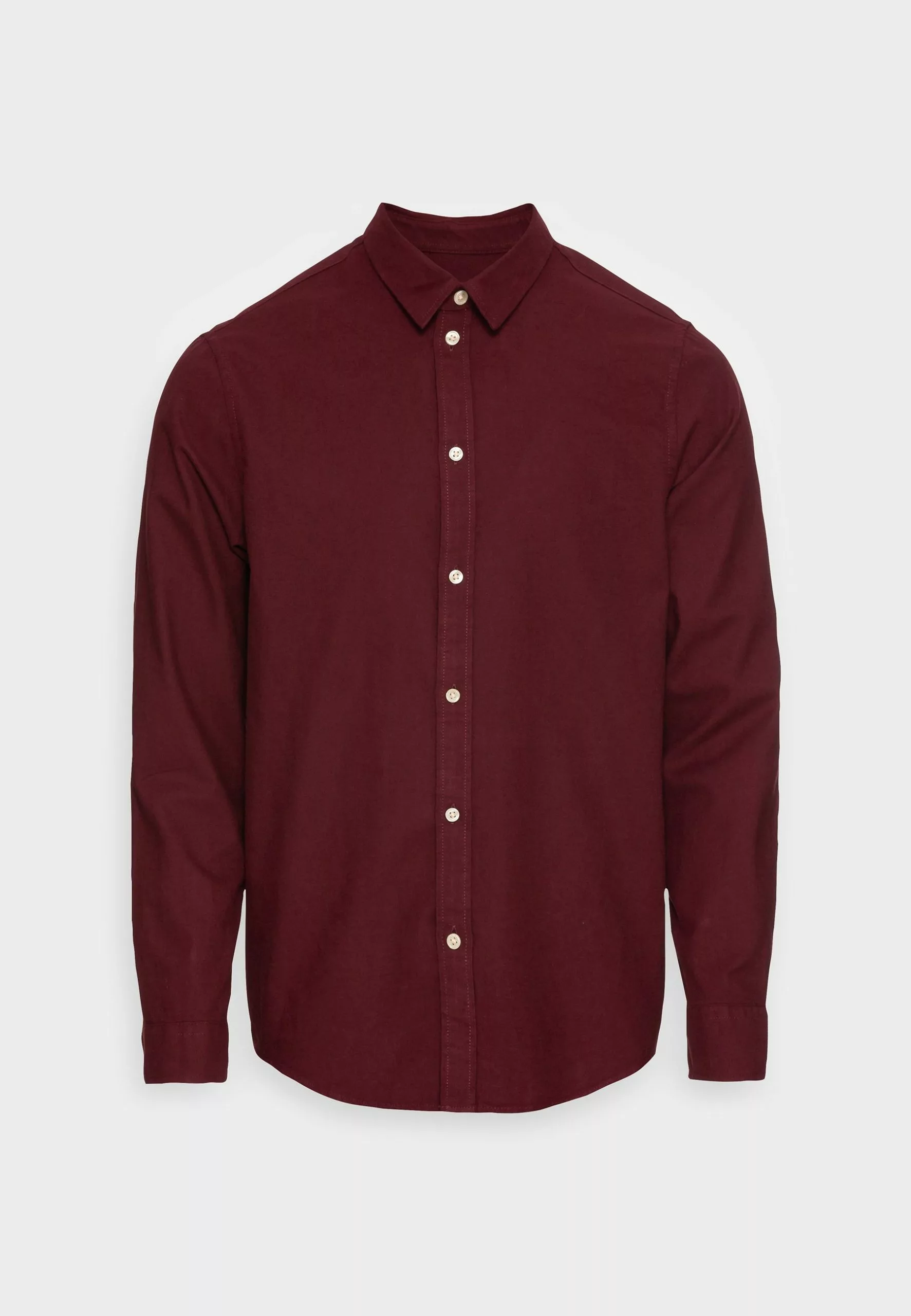 Pier One 2 Pack - Shirt - Bordeaux/Black/White 2 Pier One 2 Pack - Shirt - Bordeaux/Black/White - Image 2