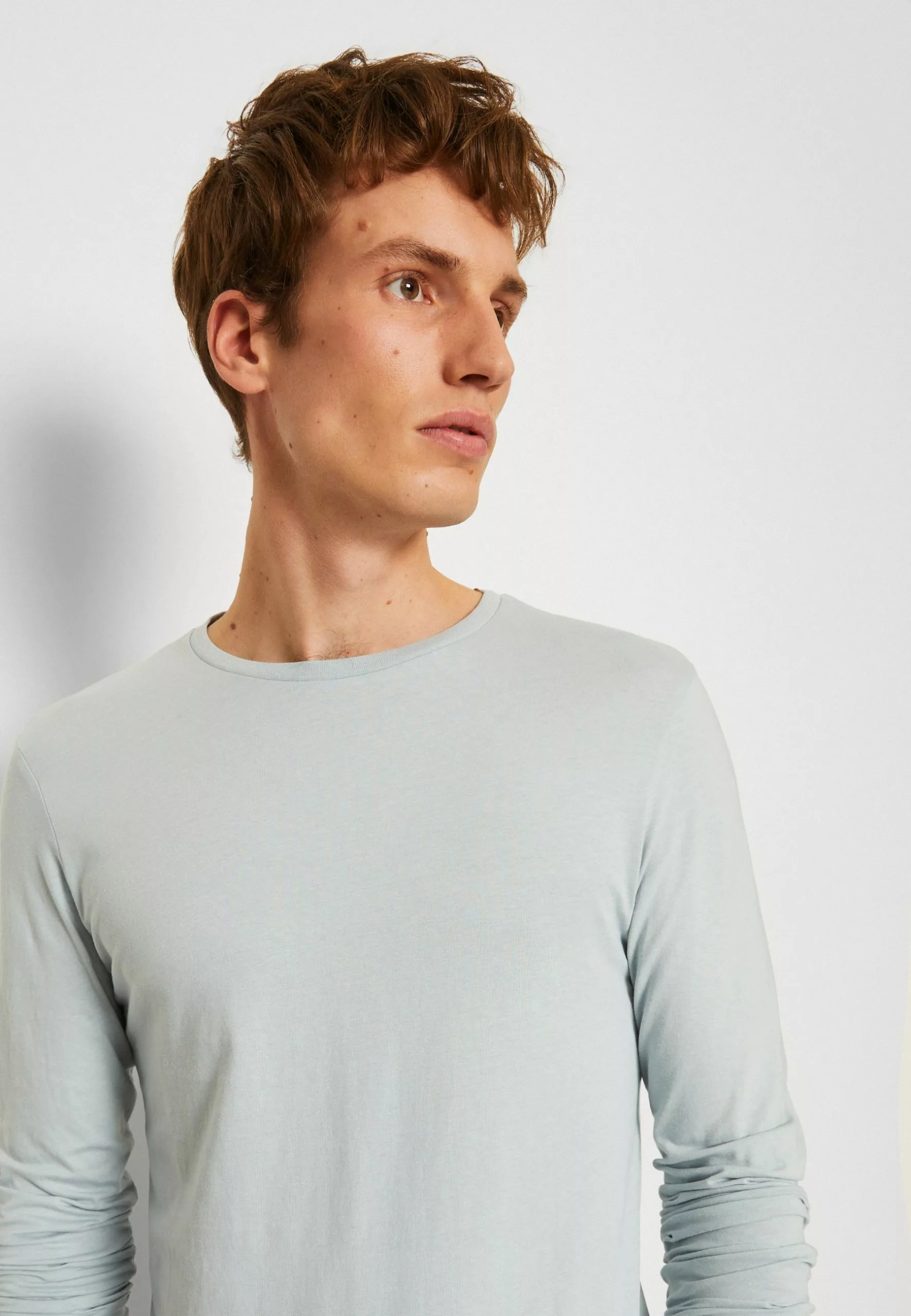 Pier One 2 Pack - Long Sleeved Top - Light Blue/Dark Blue 5 Pier One 2 Pack - Long Sleeved Top - Light Blue/Dark Blue - Image 5