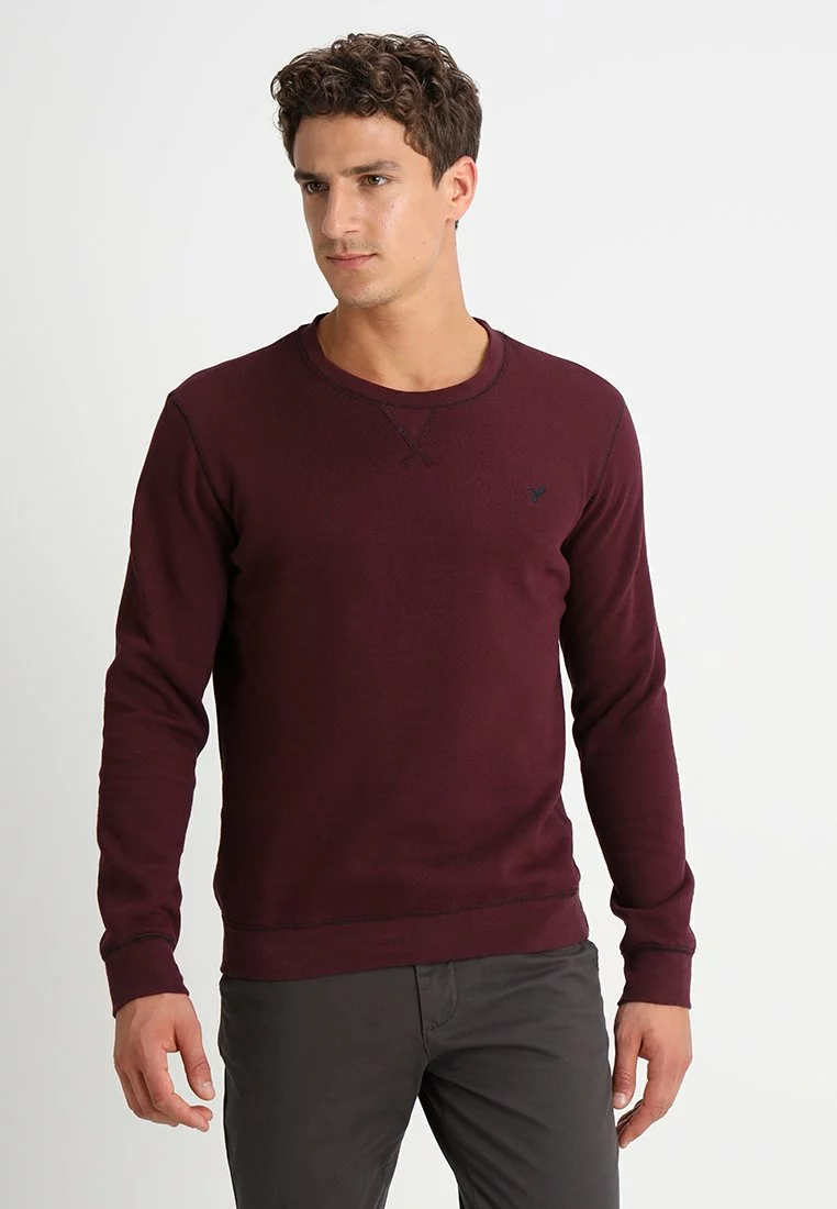 Pier One Sweatshirt - Bordeaux 1 Pier One Sweatshirt - Bordeaux