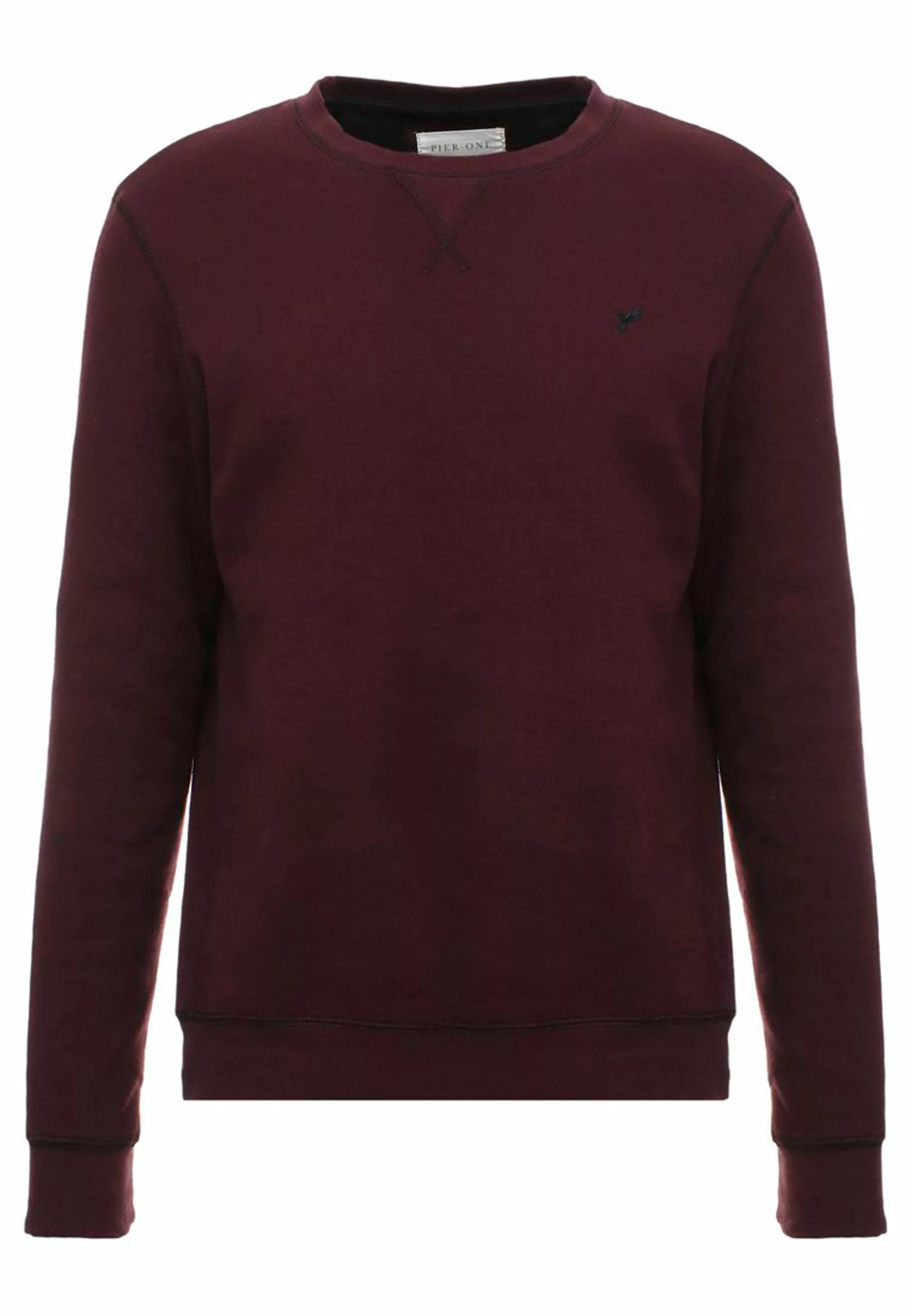 Pier One Sweatshirt - Bordeaux 4 Pier One Sweatshirt - Bordeaux - Image 4