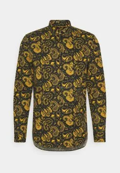 Pier One Festive Aop - Shirt - Black