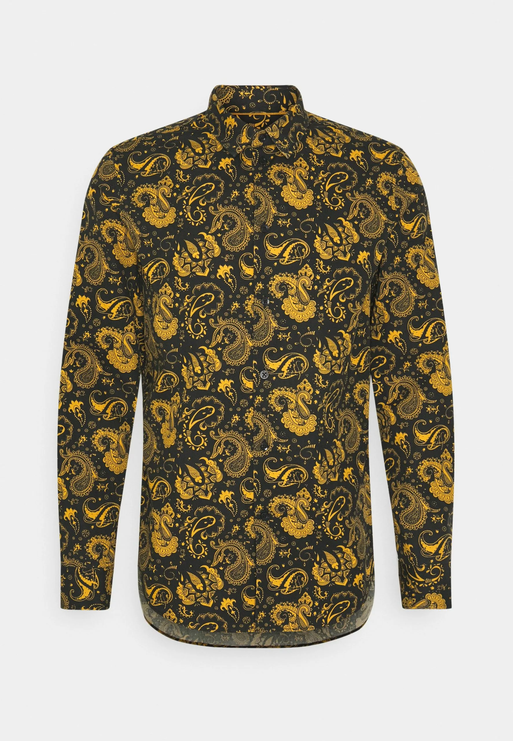 Pier One Festive Aop - Shirt - Black 1 Pier One Festive Aop - Shirt - Black