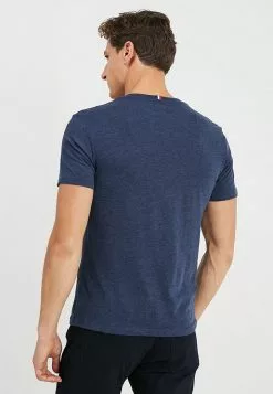 Pier One Basic T-Shirt - Mottled Dark Blue 7 Pier One Basic T-Shirt - Mottled Dark Blue -Pier One Shop dd651f97754741faafc702872c502666