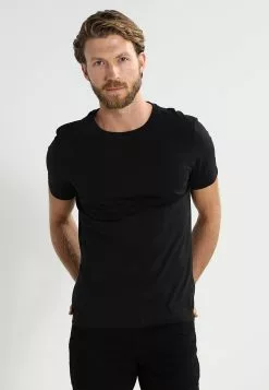 Pier One 2 Pack - Basic T-Shirt - Black 7 Pier One 2 Pack - Basic T-Shirt - Black -Pier One Shop dee66c7e2e734d18983e6a98b1cdab15