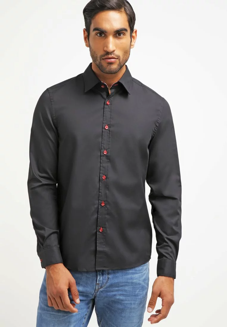 Pier One Shirt - Black/Red 1 Pier One Shirt - Black/Red