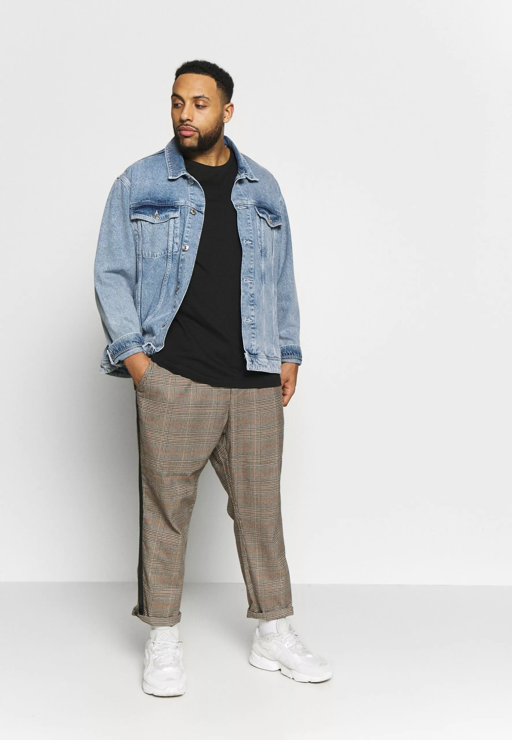 Pier One 2 Pack - Basic T-Shirt -Black 1 Pier One 2 Pack - Basic T-Shirt -Black