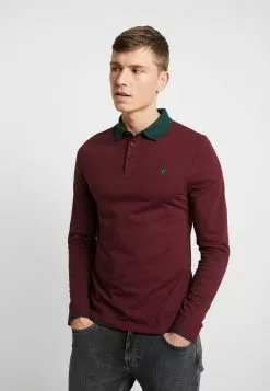 Pier One Muscle Fit - Polo Shirt - Bordeaux