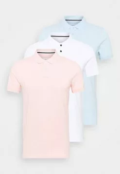 Pier One 3 Pack - Polo Shirt - White/Light Blue/Pink 16 Pier One 3 Pack - Polo Shirt - White/Light Blue/Pink -Pier One Shop e076d6446cf4456082c2304ae412145d
