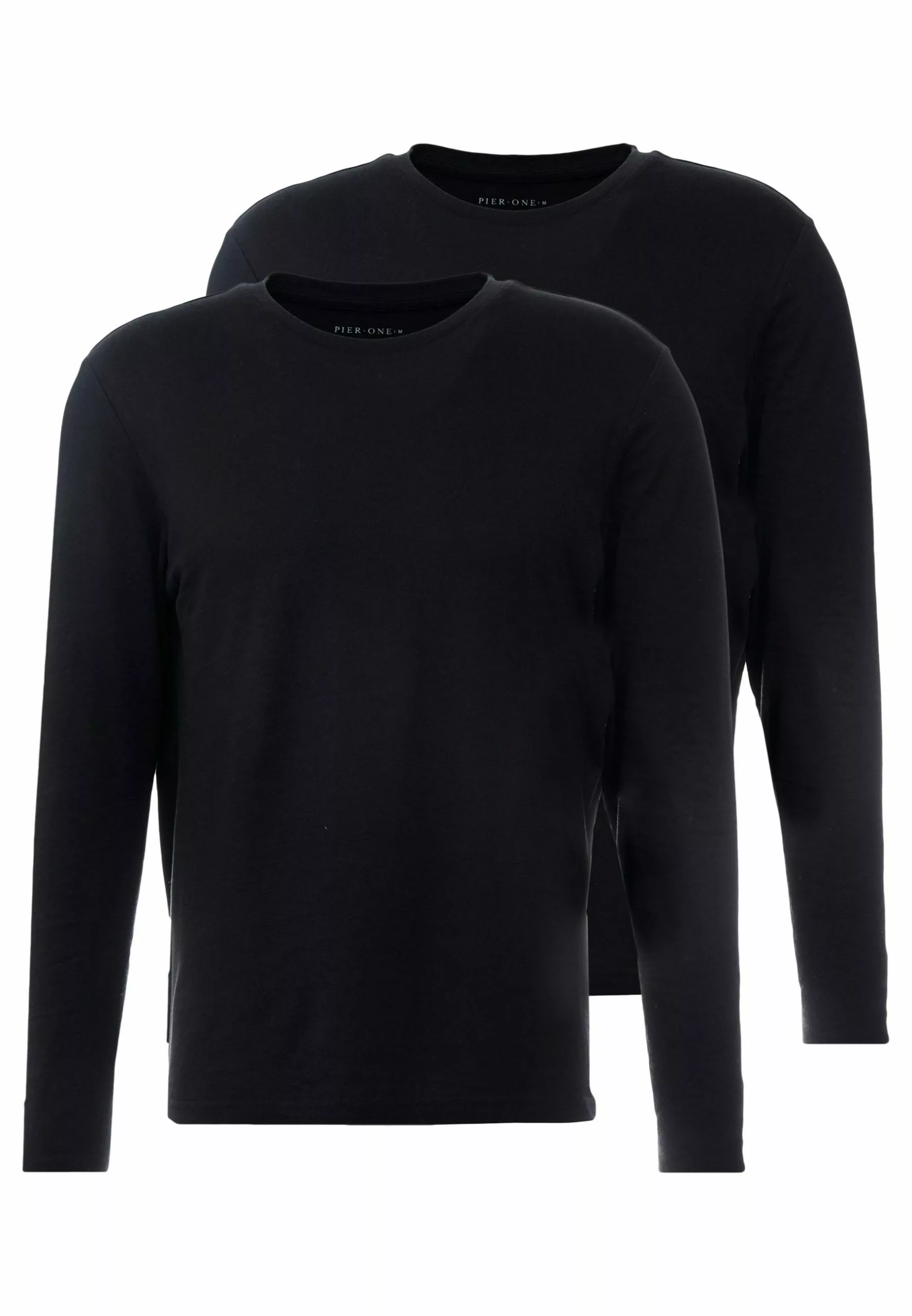 Pier One 2 Pack - Long Sleeved Top - Black 4 Pier One 2 Pack - Long Sleeved Top - Black - Image 4