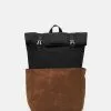 Pier One Unisex - Rucksack - Brown/Black