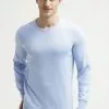 Pier One Basic Crewneck - Jumper - Light Blue