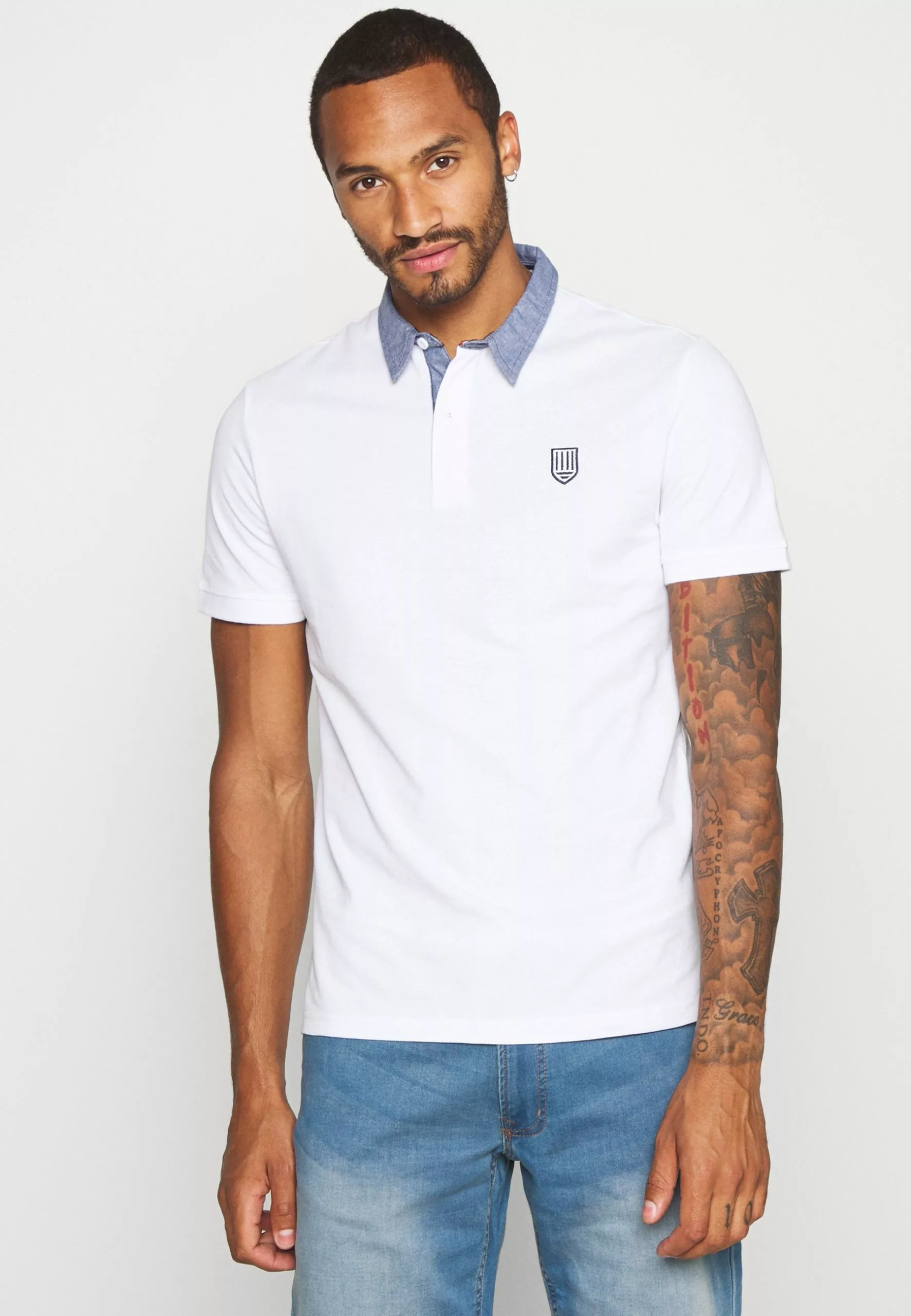 Pier One Polo Shirt - White 1 Pier One Polo Shirt - White