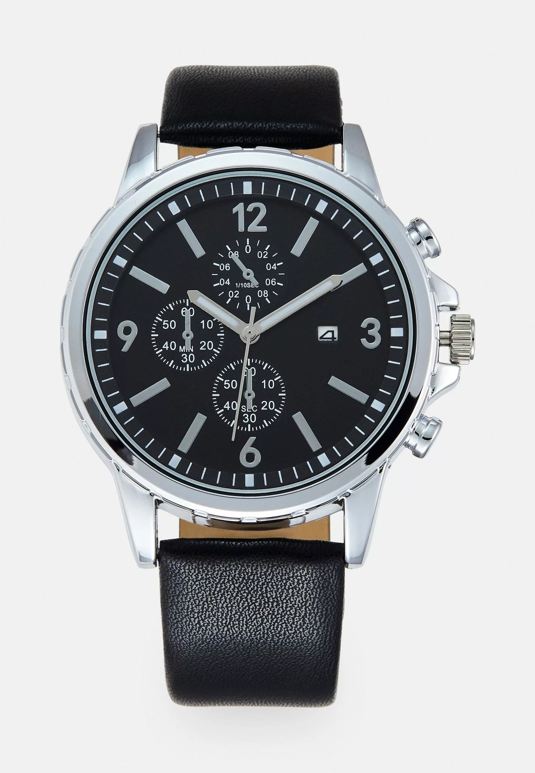 Pier One Watch - Black/Silver-Coloured 1 Pier One Watch - Black/Silver-Coloured