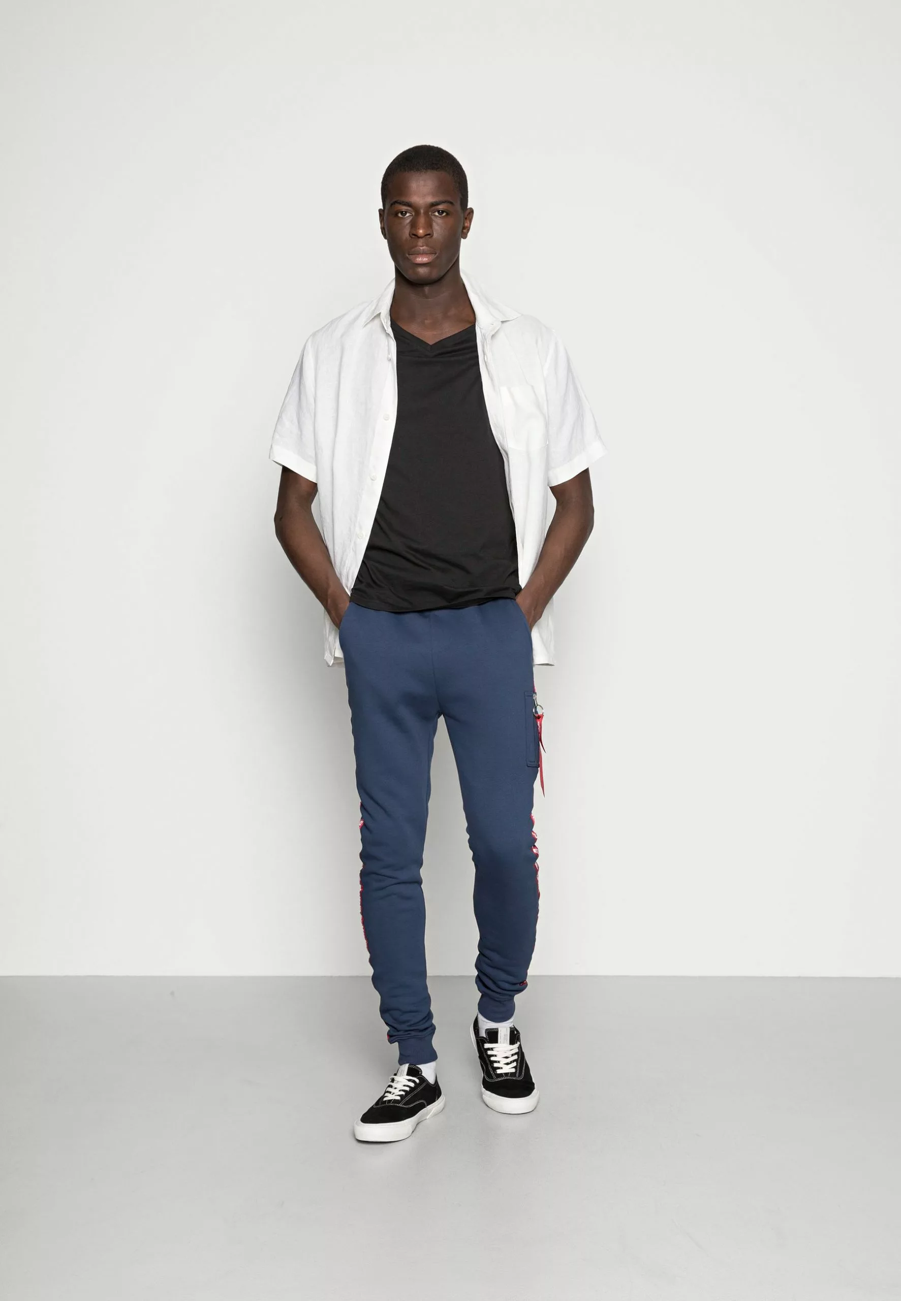 Pier One 3 Pack- Basic T-Shirt - Black 1 Pier One 3 Pack- Basic T-Shirt - Black