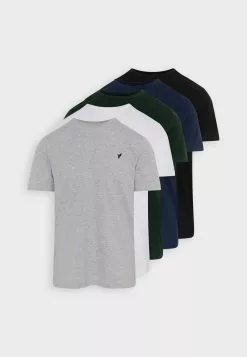 Pier One 5 Pack - Basic T-Shirt - White/Ark Green/Blue 17 Pier One 5 Pack - Basic T-Shirt - White/Ark Green/Blue -Pier One Shop ec9f5ea8a1c14a7d833423c8e43ff5c2