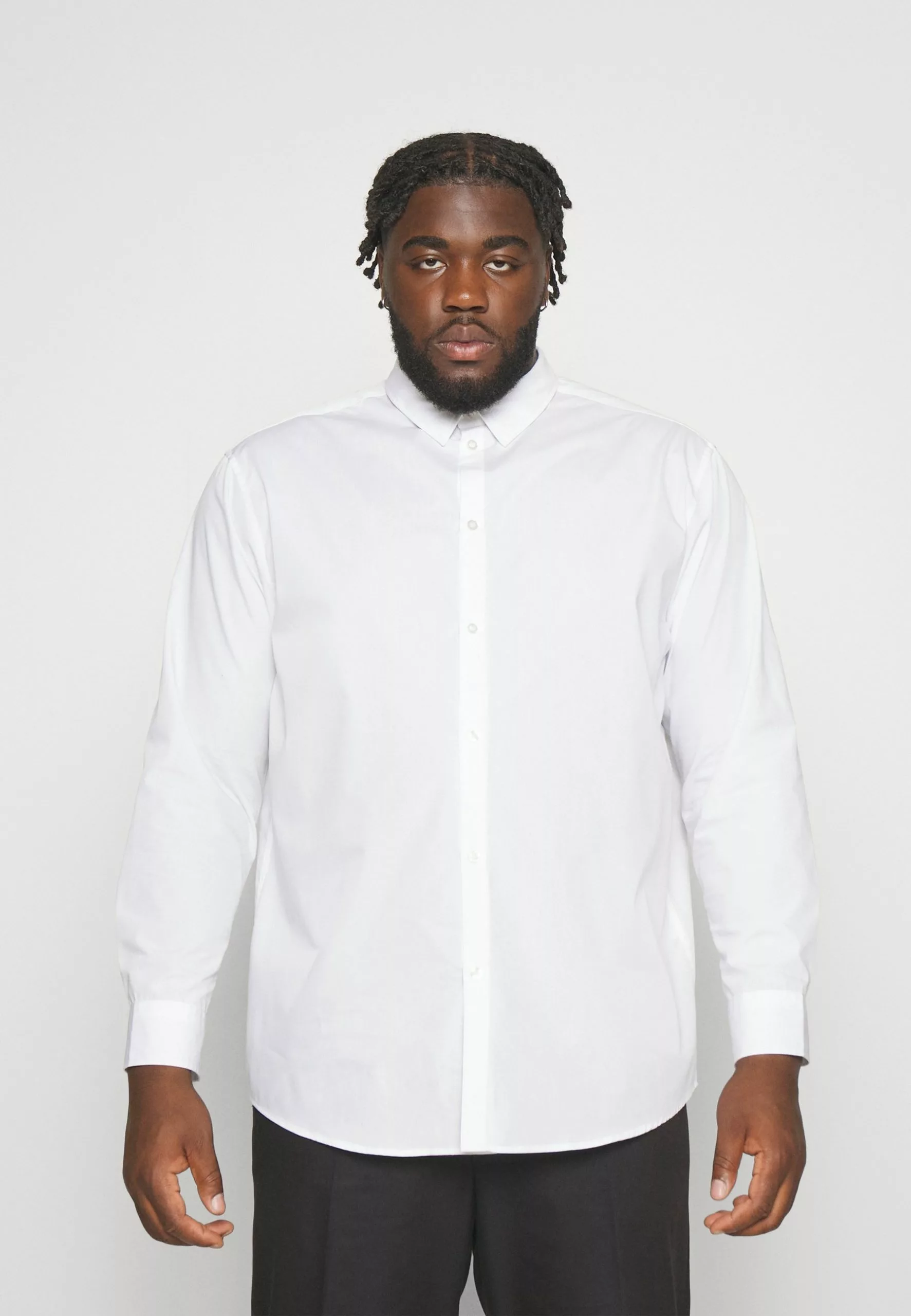 Pier One 2 Pack- Formal Shirt - White/Light Blue 2 Pier One 2 Pack- Formal Shirt - White/Light Blue - Image 2