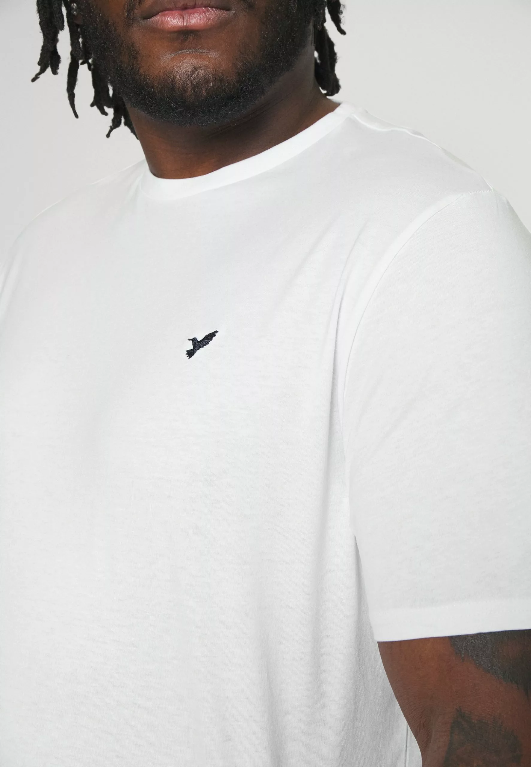 Pier One 2 Pack - Basic T-Shirt - Dark Blue/White 7 Pier One 2 Pack - Basic T-Shirt - Dark Blue/White - Image 7